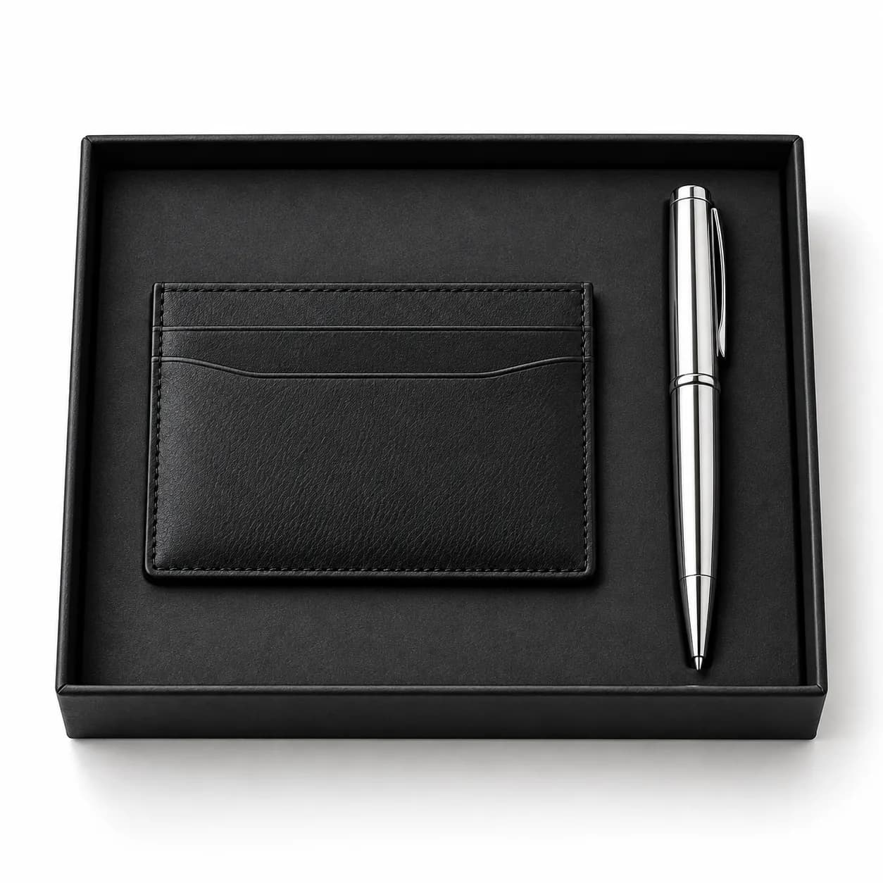 Kit portacarte e penna da ufficio