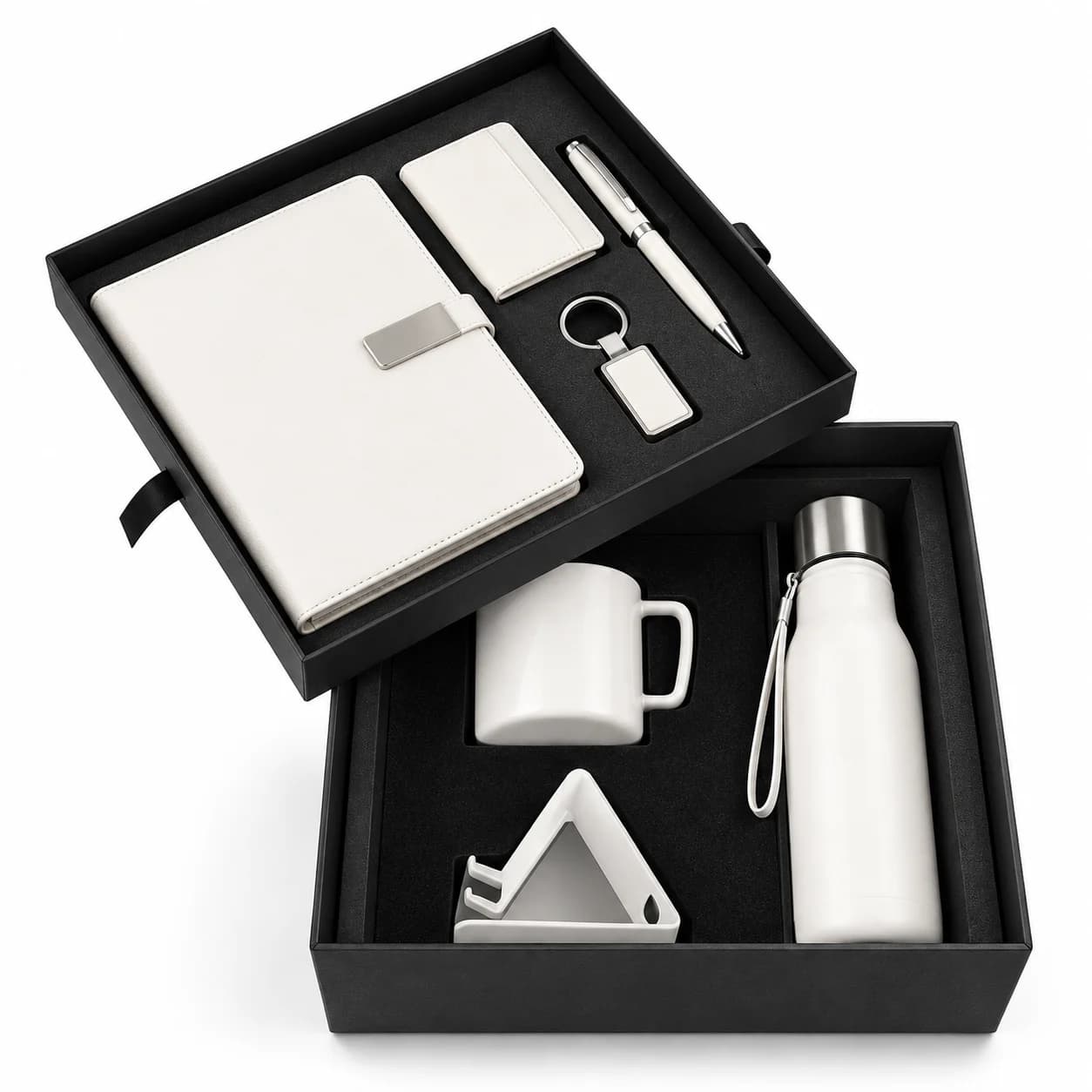 Kit completo scrivania e bevande