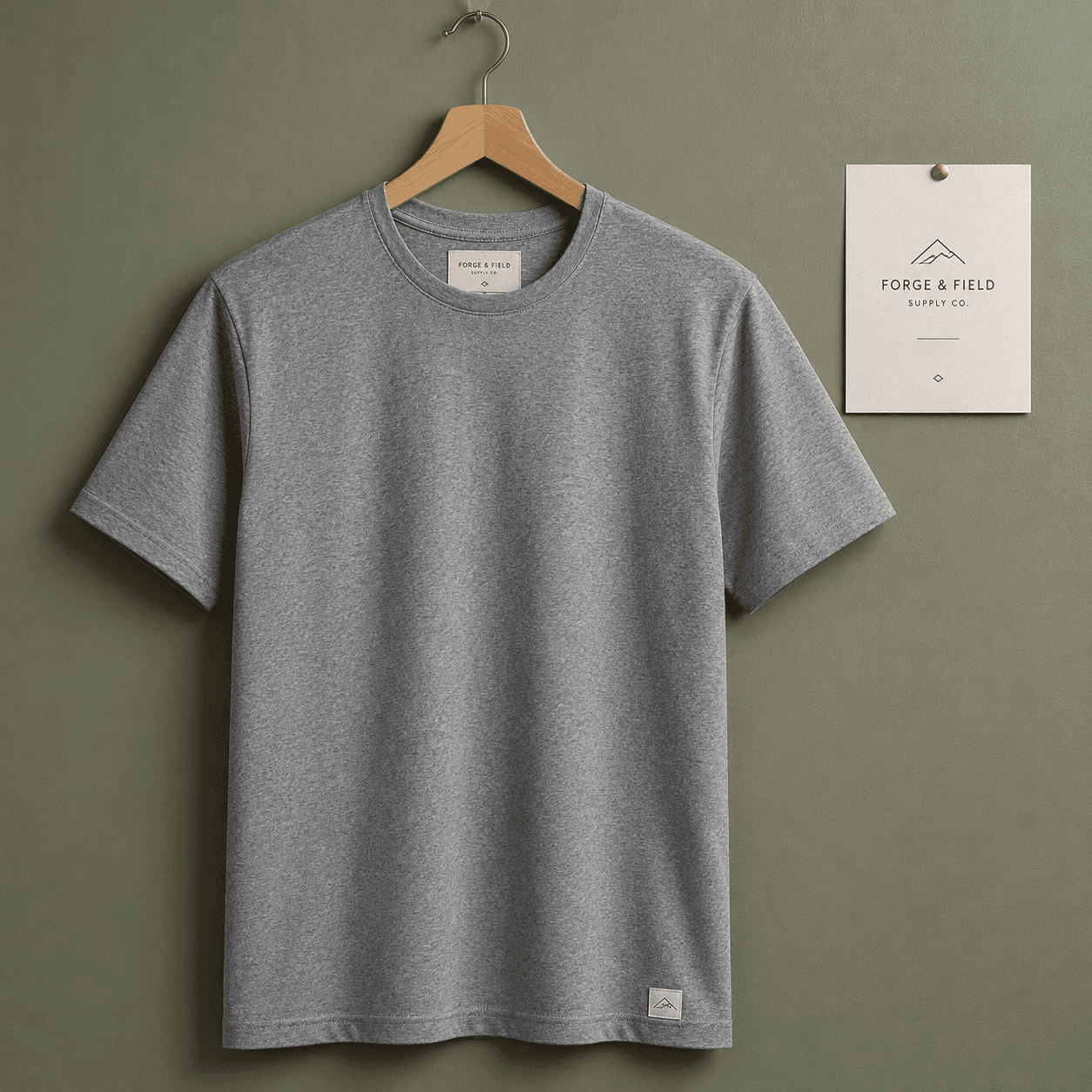 T-shirt Heather Girocollo