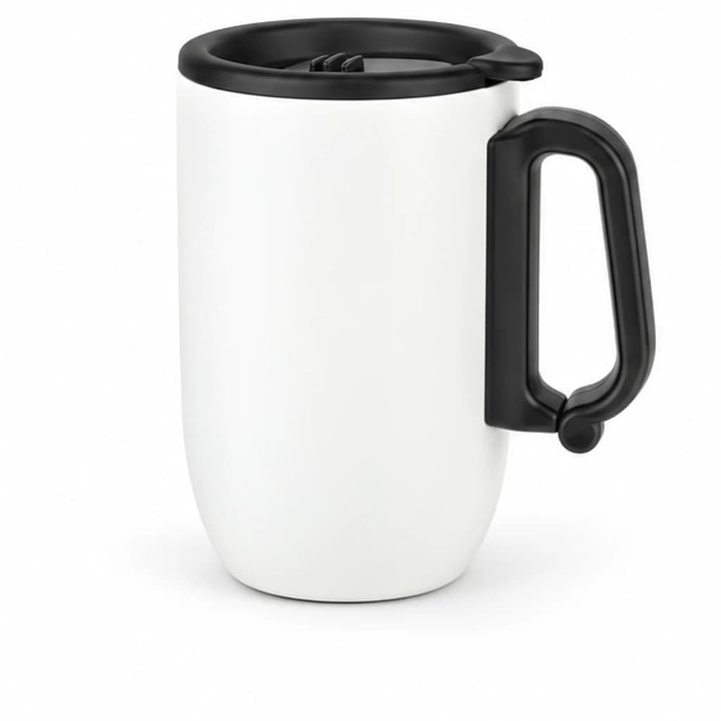 Tazza Business bianca con manico: immagine 3