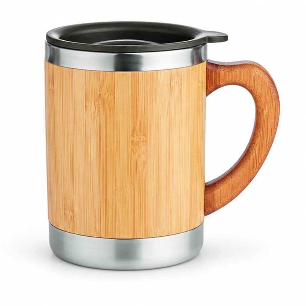 Tazza in bambù con manico: immagine 2