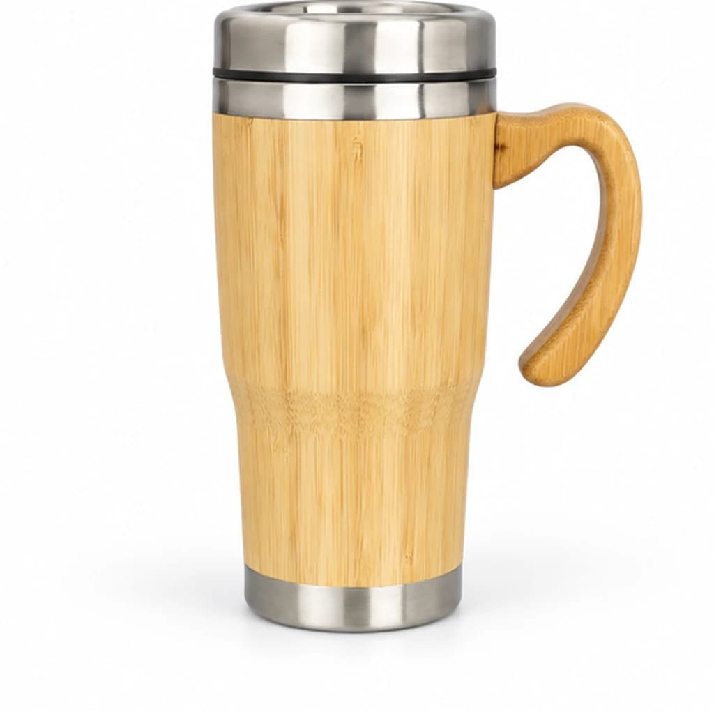 Tazza Eco in bambù con manico: immagine 3
