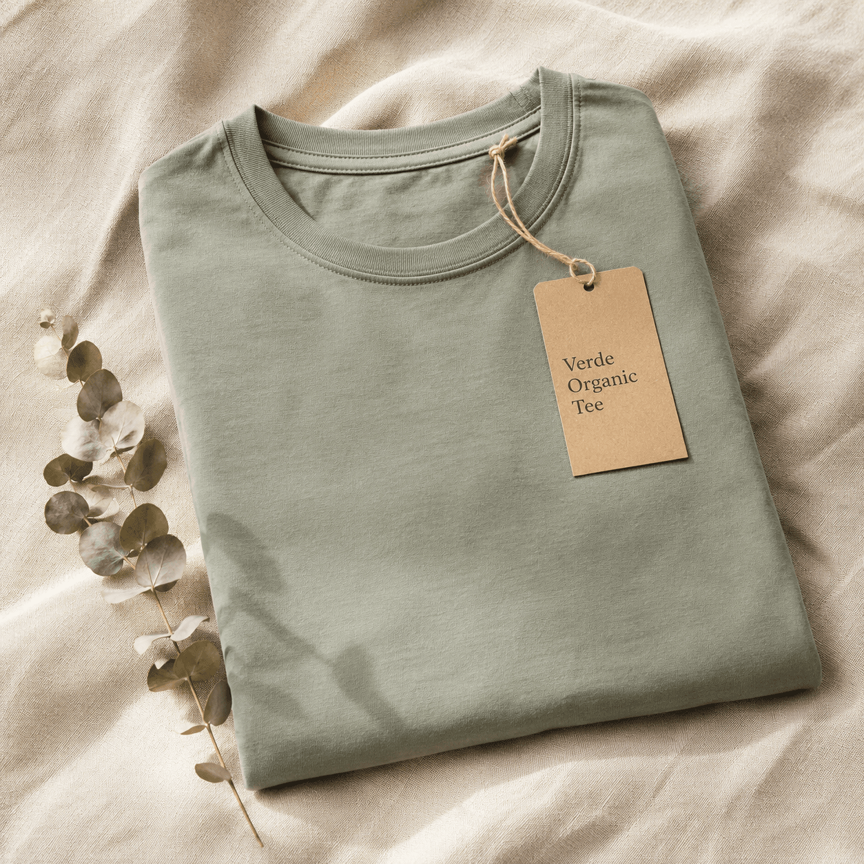 T-shirt Verde Biologica