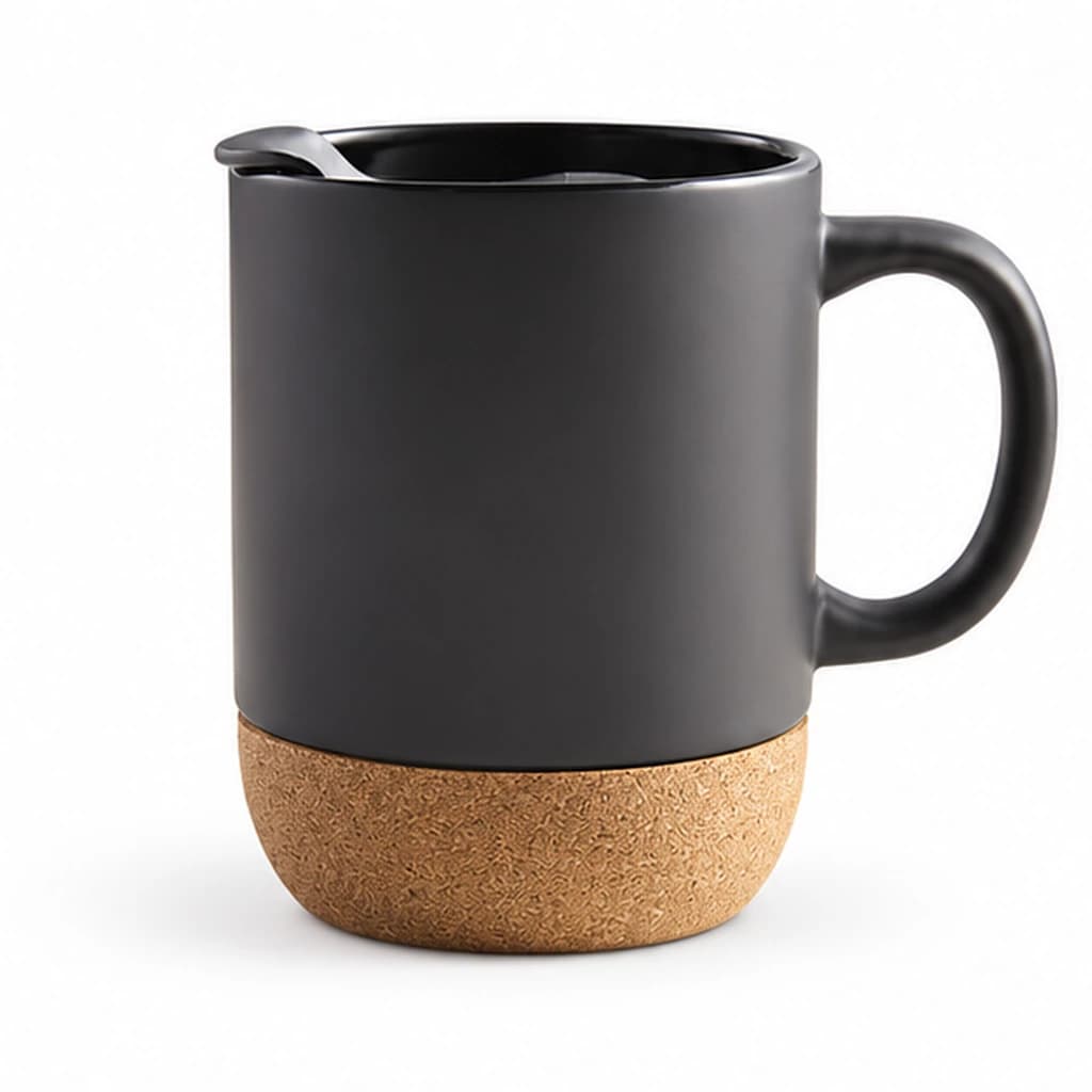 Tazza con base in legno